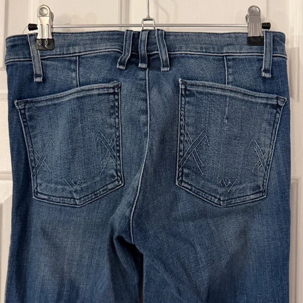 Women’s Anthropologie McGuire Denim Voyage Trouser Flare Jeans Size 25 - Picture 9 of 11